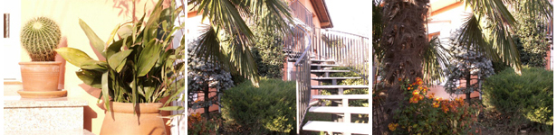 Bed and Breakfast - Il giardino - La chiocciola di Moriana